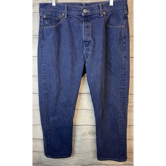 Levi's Other - Levis 501 Mens Size 38x30 Blue Mid Wash Button Fly